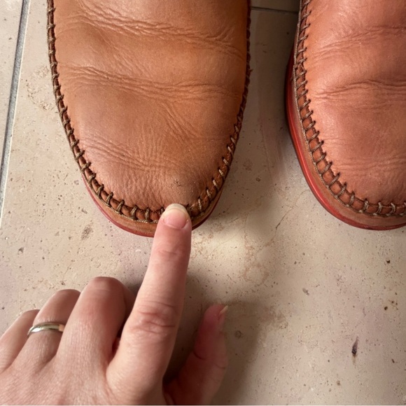 Pikolino's Men's Slip on Loafers Size EU40 (approx 7.5 US) Leather Tan Old Money - Picture 3 of 12